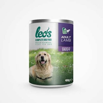 Leos Kuzu Parça Etli Soslu Yetişkin Köpek Konservesi 12 Adet 400 Gr - 1