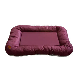 Lepus Aria Basic Kedi ve Köpek Minderi Bordo Large 70x100x13 Cm - Lepus