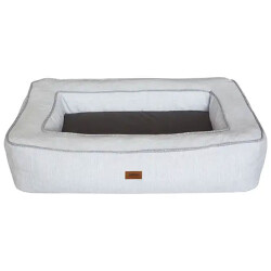 Lepus Comfort Kedi ve Köpek Yatağı Medium Gri 80x55x17 Cm - Lepus