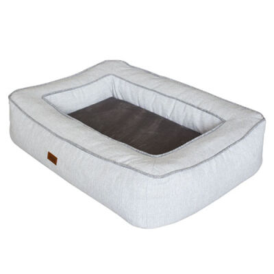 Lepus Comfort Kedi ve Köpek Yatağı Medium Gri 80x55x17 Cm - 2