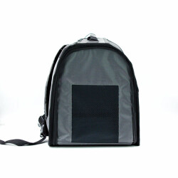 Lepus Cool Backpack Kedi ve Köpek Taşıma Çantası Gri 32x26x43 Cm - 3