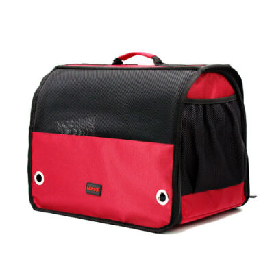 Lepus Cool Backpack Kedi ve Köpek Taşıma Çantası Kırmızı 32x26x43 Cm - 1