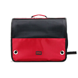 Lepus Cool Backpack Kedi ve Köpek Taşıma Çantası Kırmızı 32x26x43 Cm - 3
