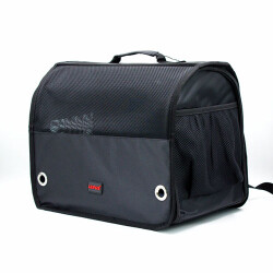 Lepus Cool Backpack Kedi ve Köpek Taşıma Çantası Siyah 32x26x43 Cm - Lepus