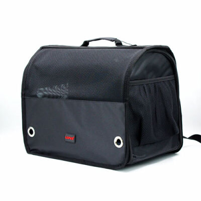 Lepus Cool Backpack Kedi ve Köpek Taşıma Çantası Siyah 32x26x43 Cm - 1