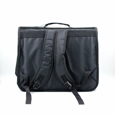 Lepus Cool Backpack Kedi ve Köpek Taşıma Çantası Siyah 32x26x43 Cm - 2
