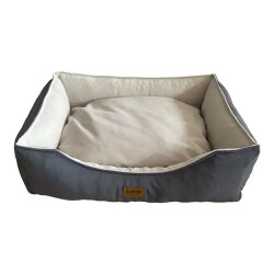 Lepus Dolce Premium Kedi ve Köpek Yatağı Gri Medium - Lepus