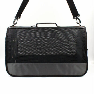 Lepus Kedi Köpek Çantası Mesh Bag Gri 28x45x28 Cm - 2