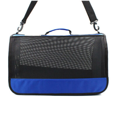 Lepus Kedi Köpek Çantası Mesh Bag Mavi 28x45x28 Cm - 2