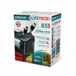 Lifetech 835 Akvaryum Dış Filtre Siyah Kova İçi Dolu 1000 L/H - Lifetech
