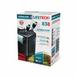 Lifetech 838 Akvaryum Dış Filtre Siyah Kova İçi Dolu 1200 L/H - Lifetech