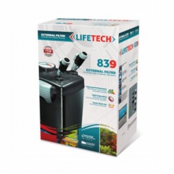 Lifetech 839 Akvaryum Dış Filtre Siyah Kova İçi Dolu 1500 L/H - Lifetech
