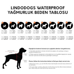 Lindodogs Cosmo Plus Kapüşonlu Köpek Yağmurluğu Beden 6 - 2