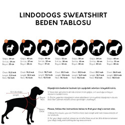 Lindodogs Sydney Köpek Sweatshirt Beden 1 - 3