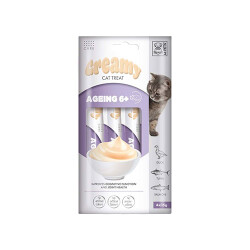 M-Pets Ageing 6+ Krema Kedi Ödül Maması 4x15 Gr - 1