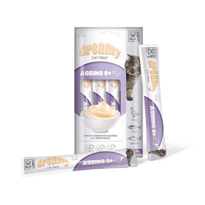 M-Pets Ageing 6+ Krema Kedi Ödül Maması 4x15 Gr - 2