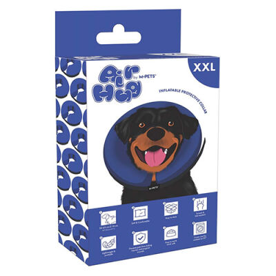 M-Pets Air Hug Şişirilebilir Köpek Koruyucu Yakalık XXL 50x65 Cm - 1