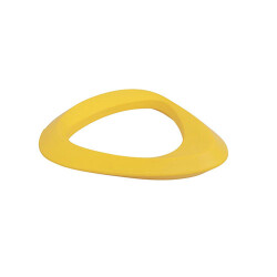 M-Pets Air Toss Mobius Dayanıklı Suda Yüzen Köpek Oyuncağı Sarı 19,9x19,7x2,7 Cm - 2