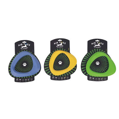 M-Pets Air Toss Mobius Dayanıklı Suda Yüzen Köpek Oyuncağı Sarı 19,9x19,7x2,7 Cm - 3