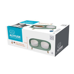 M-Pets Altitude Standlı Mama Kabı 2x450 Ml - 3