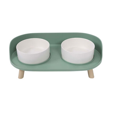 M-Pets Altitude Standlı Mama Kabı 2x450 Ml - 2