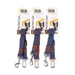 M-Pets Araç İçi Köpek Emniyet Kemeri 2,5x40-60 Cm - M-Pets