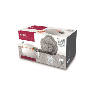M-Pets Atria İnteraktif Fare Kedi Oyuncağı 18,6x9,6x9,4 Cm - 1