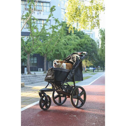 M-Pets Aventura Pet Stroller Kedi ve Köpek Taşıma Arabası 57x105 Cm - 2