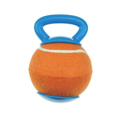M-Pets Baggy Tutmalı Tenis Topu Köpek Oyuncağı Turuncu 20,8x13x12,3 Cm - 1