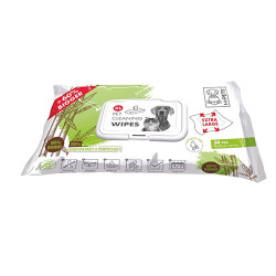 M-Pets Bamboo XL Kedi ve Köpek Temizleme Mendili 28 x 18 cm 30'lu - M-Pets