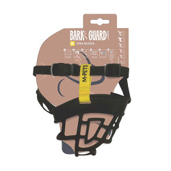M-Pets Bark Guard Köpek Ağızlığı Sarı Siyah XL 20x17x9 Cm - M-Pets