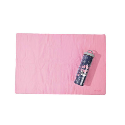 M-Pets Bathtime Hızlı Kuruyan Kedi ve Köpek Havlusu Pembe 64x43 Cm - 2