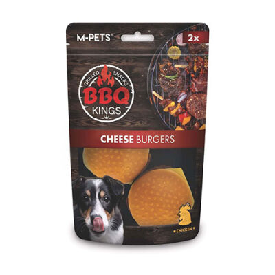 M-Pets Bbq Kings Cheese Burger Tavuklu Köpek Ödül Maması 130 Gr - 1
