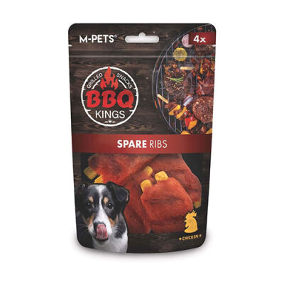 M-Pets Bbq Kings Spare Ribs Tavuklu Köpek Ödül Maması 85 Gr - 1