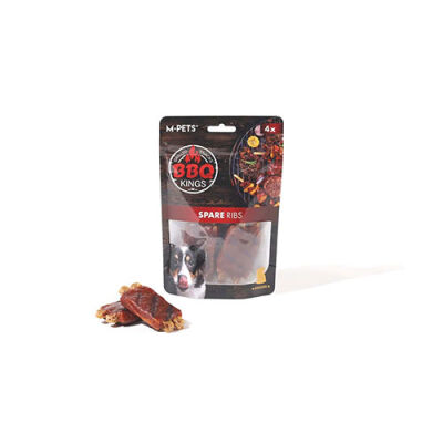 M-Pets Bbq Kings Spare Ribs Tavuklu Köpek Ödül Maması 85 Gr - 3