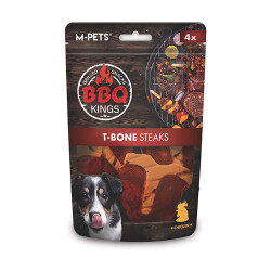 M-Pets Bbq Kings T-Bone Steak Tavuklu Köpek Ödül Maması 105 Gr - M-Pets