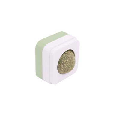 M-Pets Bitkisel Catnip Topu Yeşil 4,5x4,5x4,7 Cm - 2