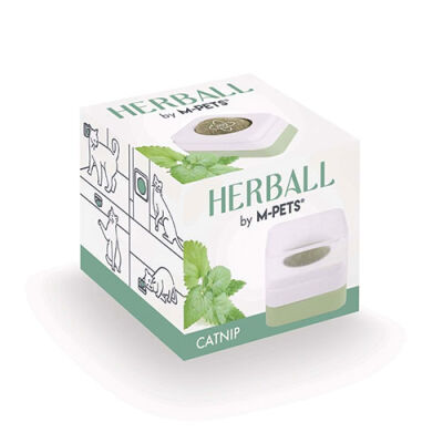 M-Pets Bitkisel Catnip Topu Yeşil 4,5x4,5x4,7 Cm - 1