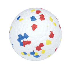 M-Pets Bloom Ball Parçalanmaz Top Köpek Oyuncağı Beyaz 7 Cm - 2