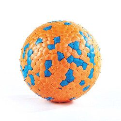 M-Pets Bloom Ball Parçalanmaz Top Köpek Oyuncağı Turuncu 7 Cm - 2