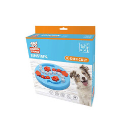 M-Pets Brainy Games Einstein Puzzle 3.Seviye Köpek Eğitim Oyuncağı 29,5x29,5x5 Cm - M-Pets