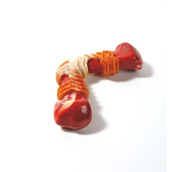 M-Pets Carnivore Boomerang Bone Pastırma Aromalı Kemik Köpek Oyuncağı Large 17,8x9,3x4,1 Cm - 3