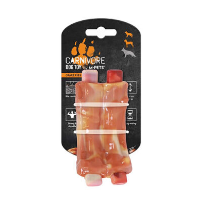 M-Pets Carnivore Pastırma Aromalı Kemik Köpek Oyuncağı 14,5x5,1x5 Cm - 1