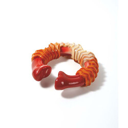 M-Pets Carnivore Ring Bone Pastırma Aromalı Kemik Köpek Oyuncağı Large 14x13,7x4,1 Cm - 3