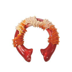 M-Pets Carnivore Ring Bone Pastırma Aromalı Kemik Köpek Oyuncağı Large 14x13,7x4,1 Cm - 2