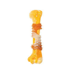 M-Pets Carnivore Ring Bone Pastırma Aromalı Kemik Köpek Oyuncağı Sarı Small 17,8x4,9x4 Cm - 2