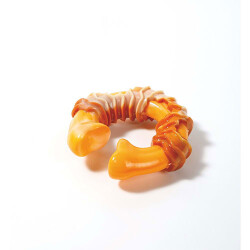 M-Pets Carnivore Ring Bone Pastırma Aromalı Kemik Köpek Oyuncağı Small 10,8x9,7x3,6 Cm - 3