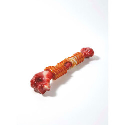 M-Pets Carnivore Stick Bone Pastırma Aromalı Kemik Köpek Oyuncağı Kırmızı Large 25,4x5,5x4,8 Cm - 3