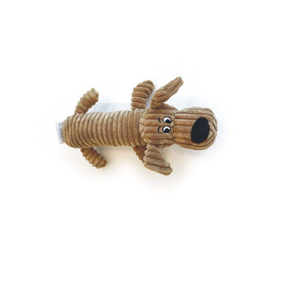 M-Pets Charly Peluş Köpek Oyuncağı Kahverengi 32x17x9 Cm - 2