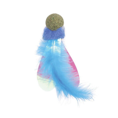 M-Pets Charmy Firefly Mavi Catnipli Kedi Oyuncağı 13 cm - 2